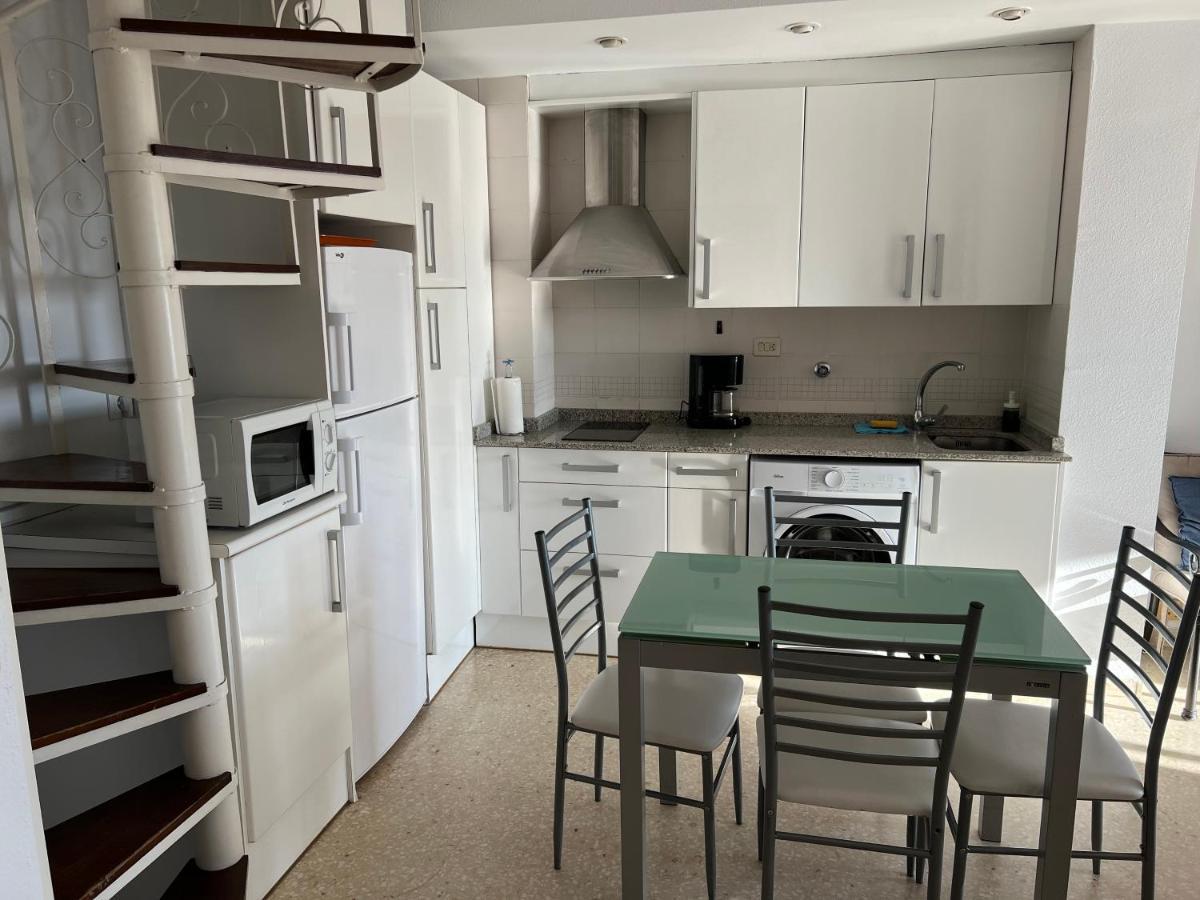 Apartament Duplex, Terraza Y Vistas Al Mar Port Saplaya Zewnętrze zdjęcie